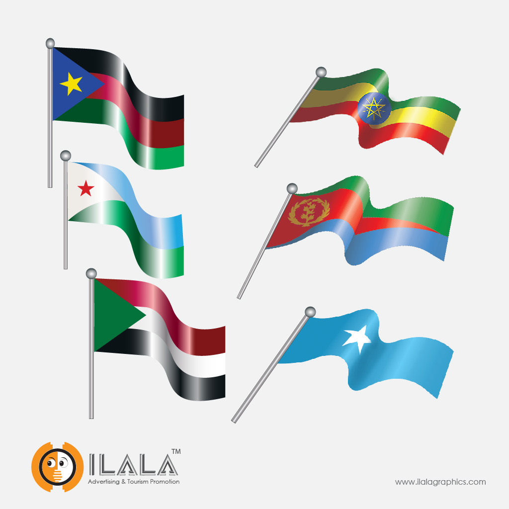ILALA flags templates 6875